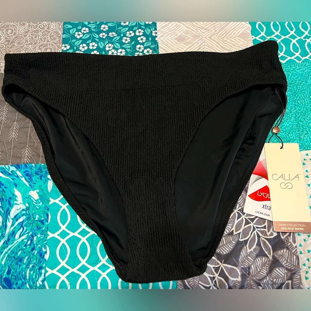 CALIA WIDE BANDED BOTTOM HIGH LEG